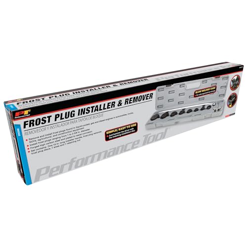 Performance Tool W89737 Frost Plug Installer & Remover Set (Freeze Plugs) With Blow Mold Case - Image 5