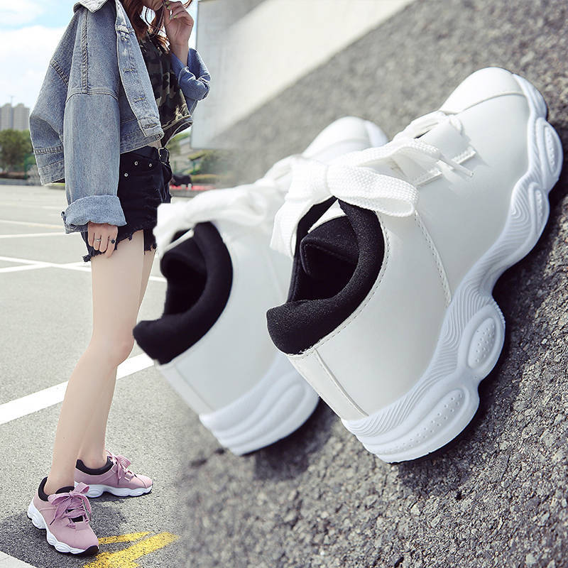 Women's Chunky Sneakers Casual Running Shoes 2025 Spring - Image 2