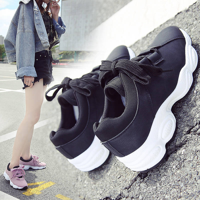 Women's Chunky Sneakers Casual Running Shoes 2025 Spring - Image 4