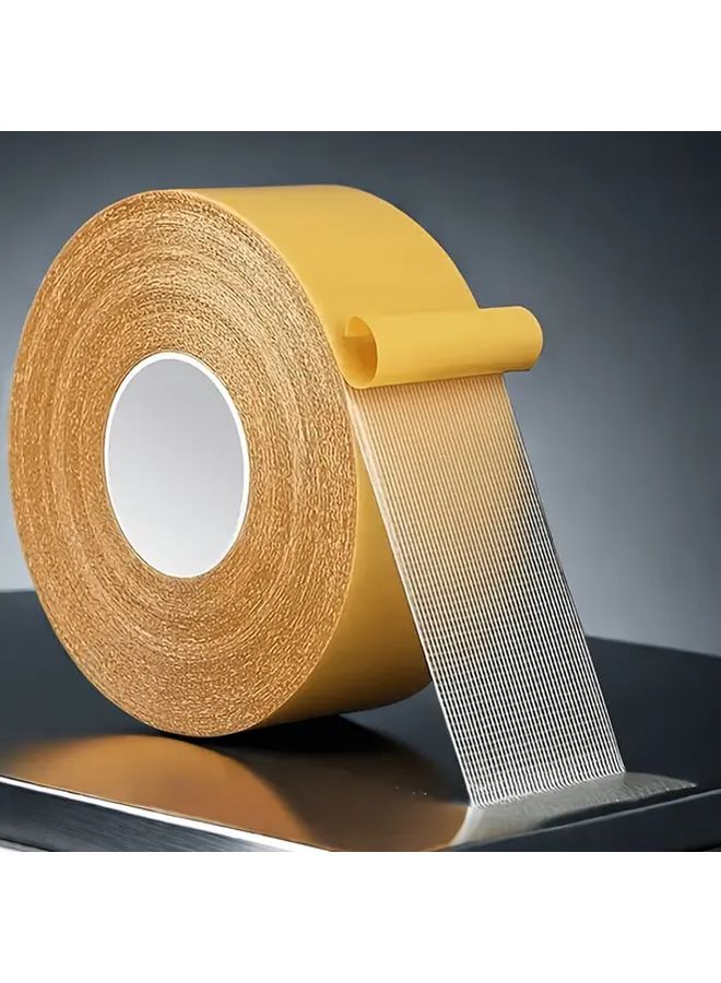Upgraded Washable Super Waterproof Double Sided Tape 20mm x 20m Transparent Adhesive - Image 1