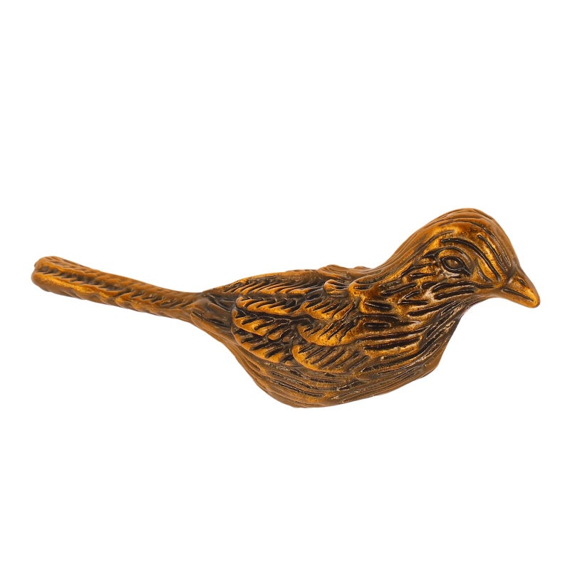 Vintage Gold Zinc Alloy Bird Shape Cabinet Knobs Drawer Pulls For Kitchen Wardrobe - Image 2