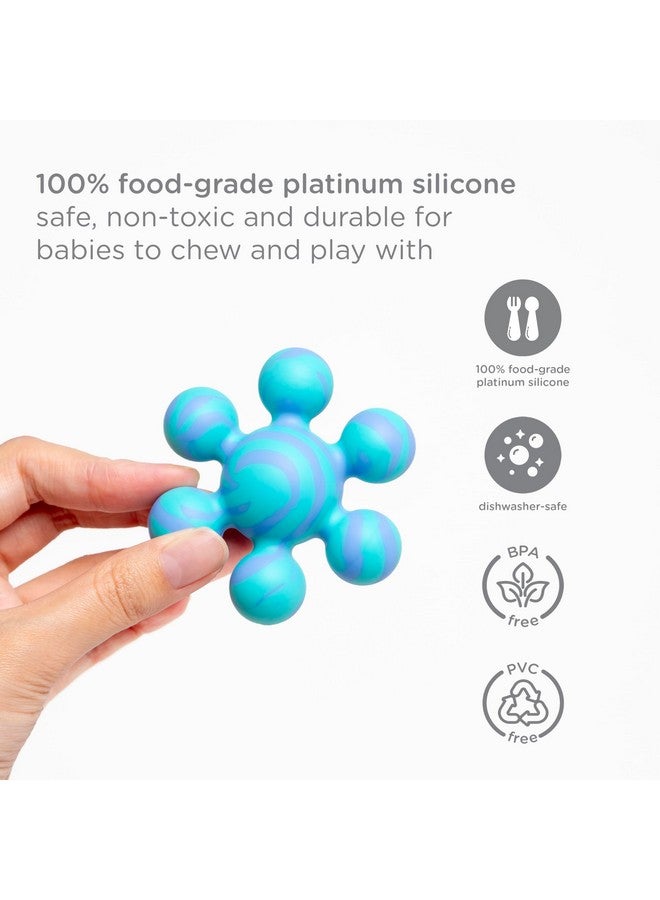 Ubbi Joinibble Teether for Babies, Food-Grade Platinum Silicone, Soothes Teething and Massages Gums, BPA and PVC-Free, 5 Pack - Image 3