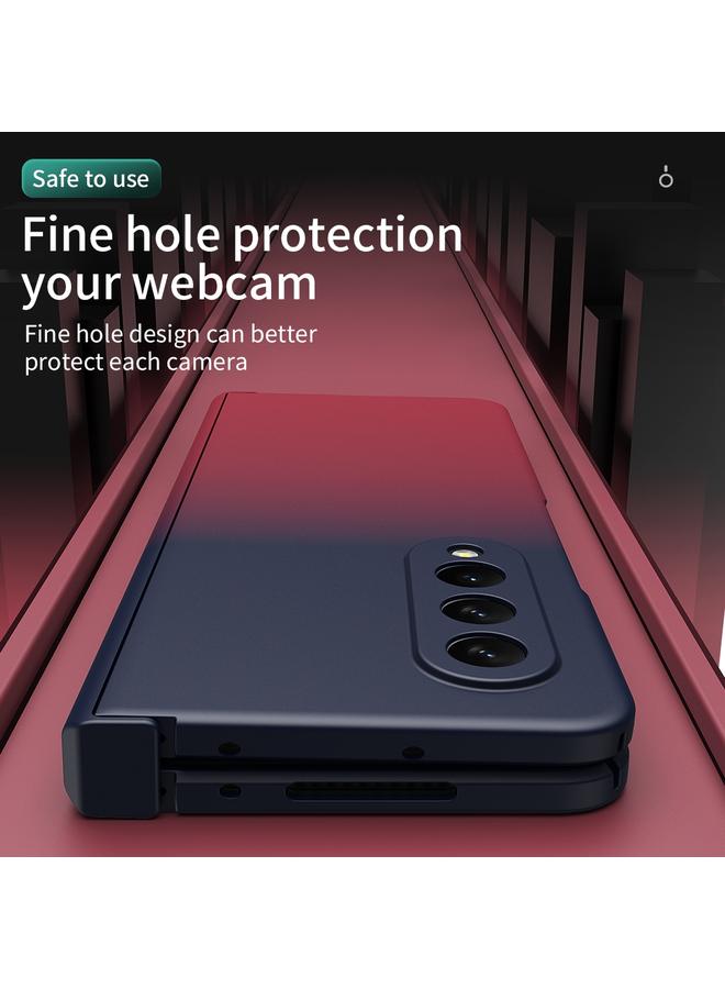 S-TOP Case For Samsung Galaxy Z Fold3 5G Colorful Gradient Tempered Film Integrated Phone Case - Image 5