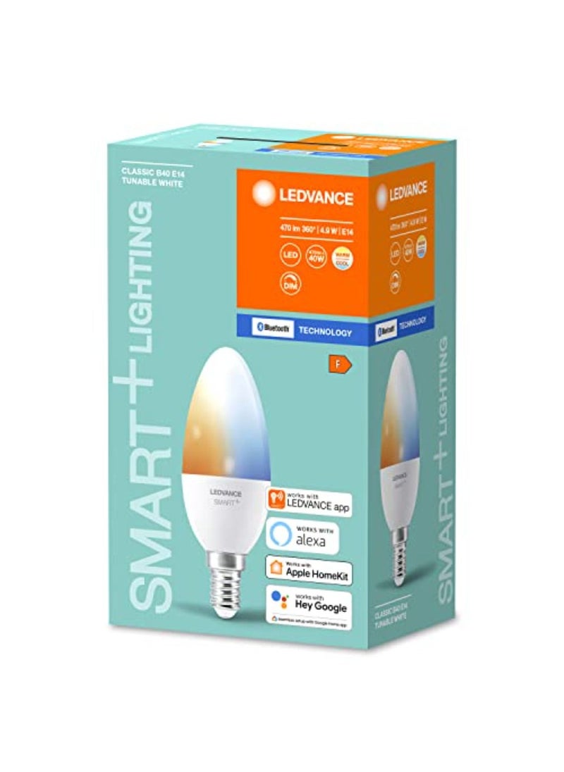 LEDVANCE LEDVANCE LED Lamp | E14 | Tunable White | 2700…6500 K | 5 W = 40 W | SMART+ Candle Tunable White  - Image 2