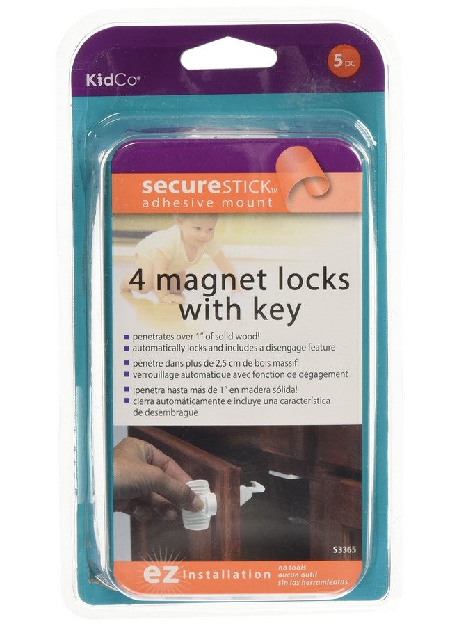 Kidco Magnet Lock Set White - Image 3