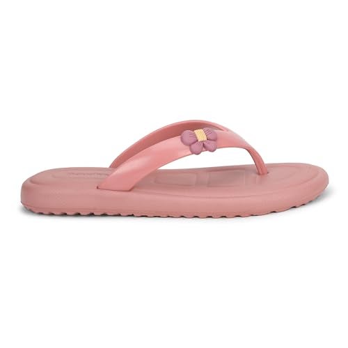 Aqualite Slippers for Woman EVA Upper & Sole Slip-on Flat | Footwear for Woman | Women Footwear for Indoor & Outdoor use |Ladies Chappals for Women | Comfortable Slippers Onion Size-6 - Image 4