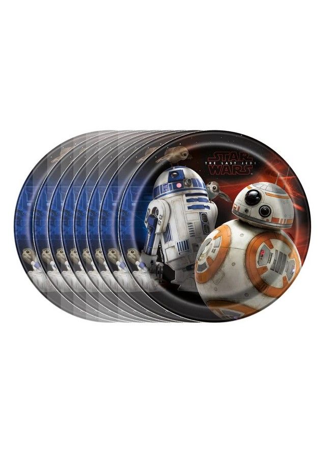 Unique Star Wars Birthday Party Supplies Bundle Pack Includes Dessert Cake Paper Plates 24 Count - Image 4