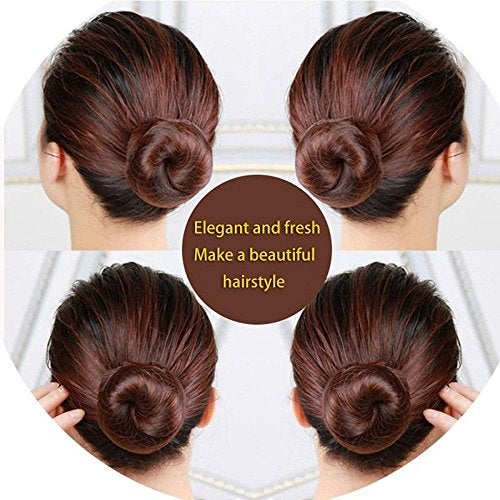 Rapidsflow® Elastic 12 Juda Net & 10 Juda Pin For Juda Styling For Women And Girls, bun Maker Accessories - Image 5