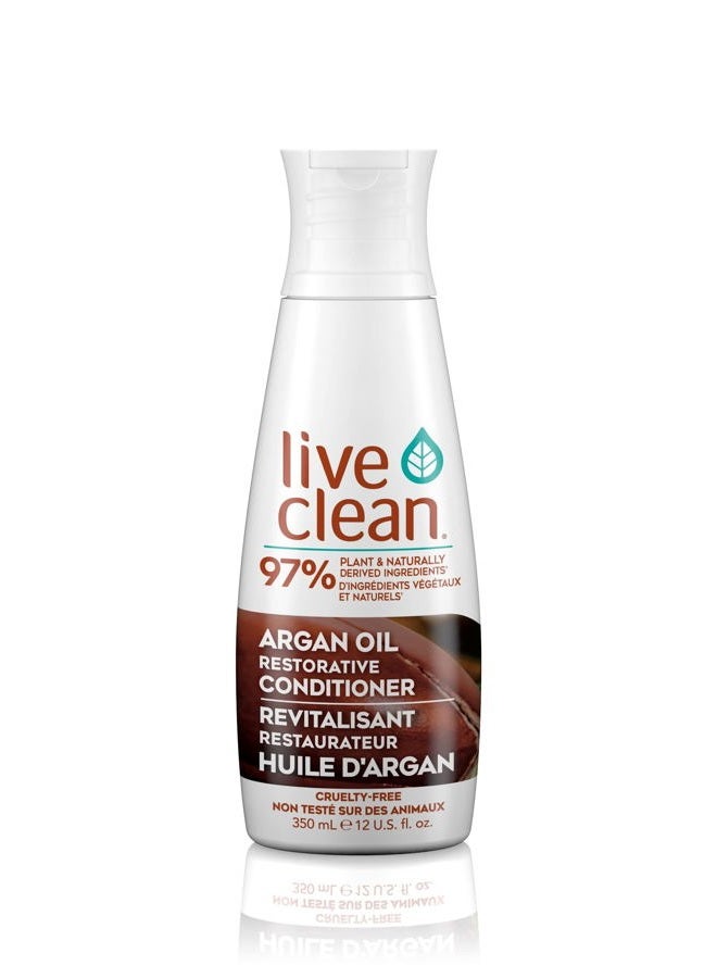 Live Clean Argan Oil Restorative Conditioner, 12 oz. - Image 1