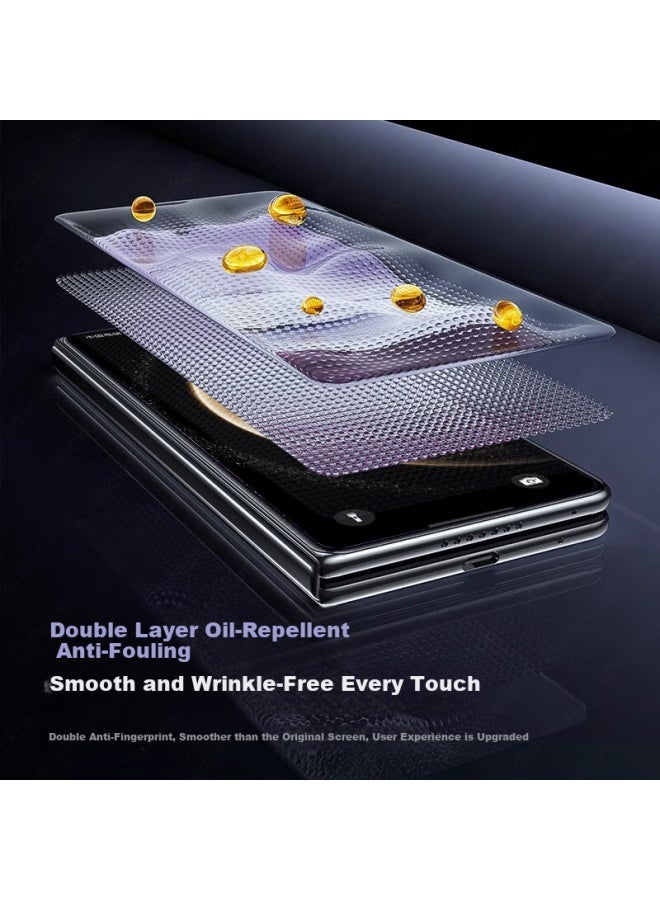 Divi Tempered Glass Screen Protector For Huawei Mate X6 And Mate X6 Classic Edition, Foldable Screen Protection Film, Front Screen Scratch Resistant, High Definition, Anti-fingerprint - Image 3