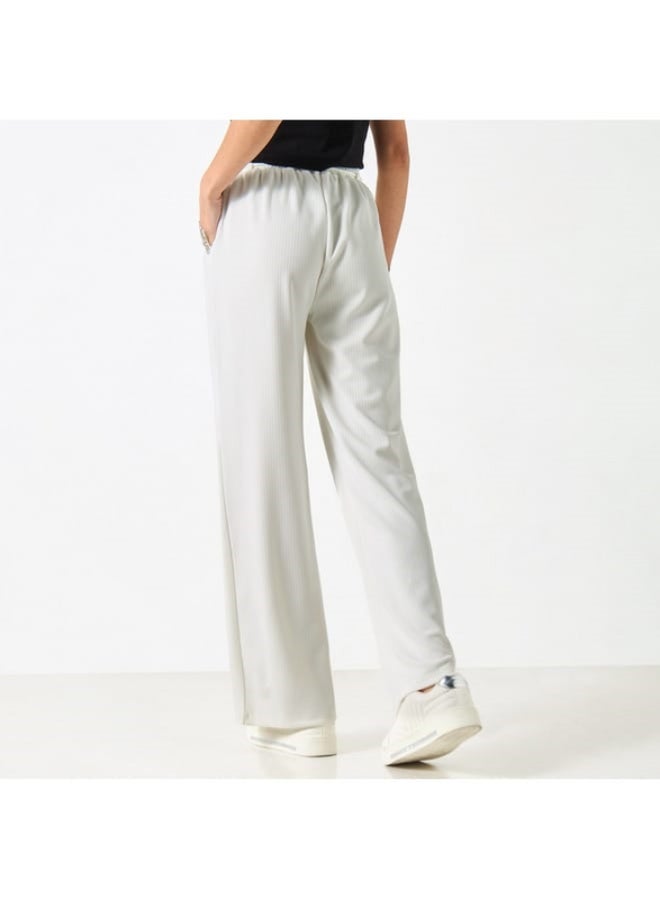 2Xtremz 2Xtremz Embellished Wide Leg Pants with Drawstring Closure - Image 2