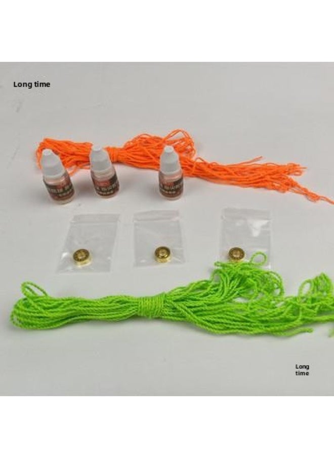 Generic - 悠悠球配件10珠高精度KK轴承超长睡眠拆拔轴器手套彩绳线配垒德株-颜色:10股彩色绳子20根（105CM - Image 1