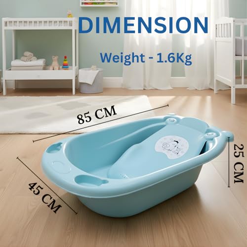 Valajogi Foldable Adult Bath Tub for Home Spa | Large Portable Bathtub with Backrest | Insulated Folding Tub for Hot & Cold Bath, Balcony Soak, Ice Bath, Bubble Bath & Relaxing Spa (Terrazzo Design) - Image 2