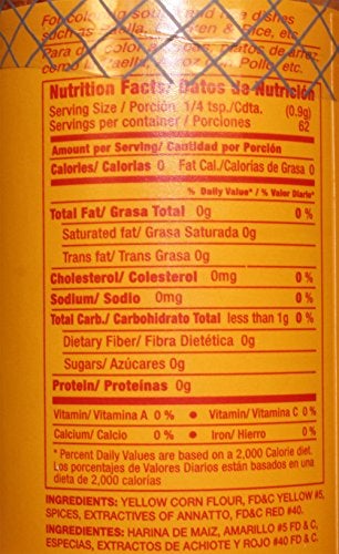 Badia Yellow Coloring Bottle, 1.75oz ( 3 Packs) - Image 2