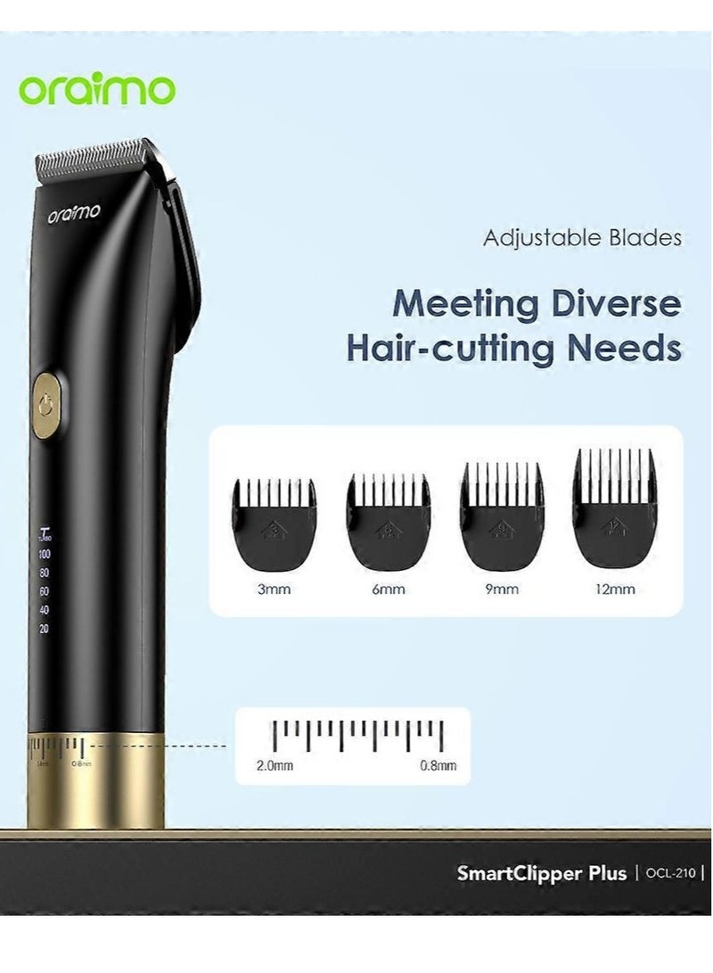 Oraimo Professional Electric Razor Smart Clipper Plus Cordless and C-Type charging port - Image 2