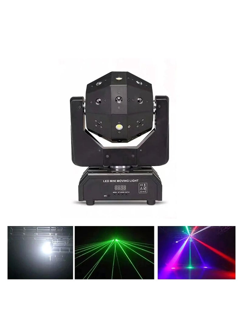 general Party Stage Light LED Dancing Disco Ball Flash Lamp Moving Head Light  90W - Image 1