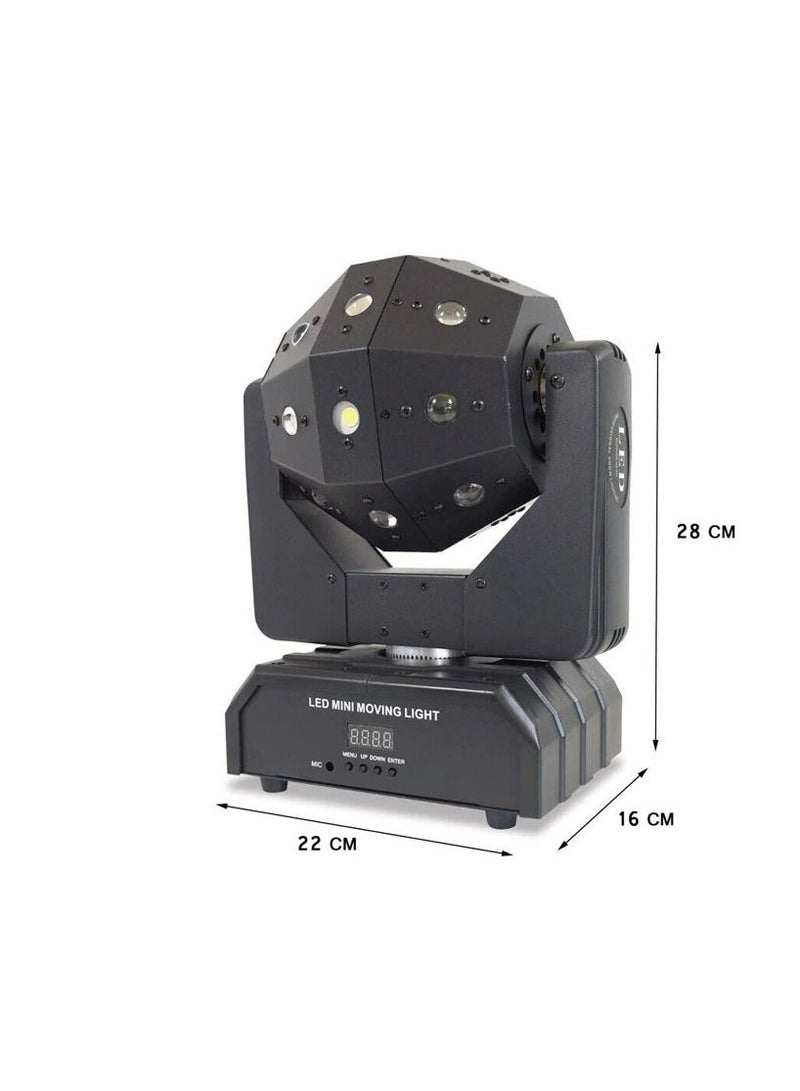 general Party Stage Light LED Dancing Disco Ball Flash Lamp Moving Head Light  90W - Image 2