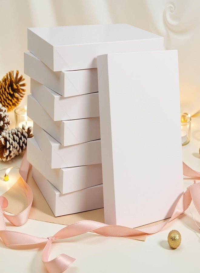 Korpai Gift Boxes 20 Pack 14.5x9.5x2 White Shirt Boxes Gift Boxes With Lids For Presents,Clothes Boxes For Gifts,Boxes For Party,Valentine's Day, Weddings,Holiday - Image 4