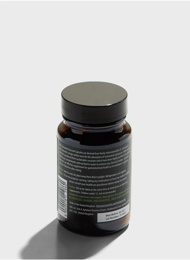 KIKI Health Activated Charcoal Capsules 50caps