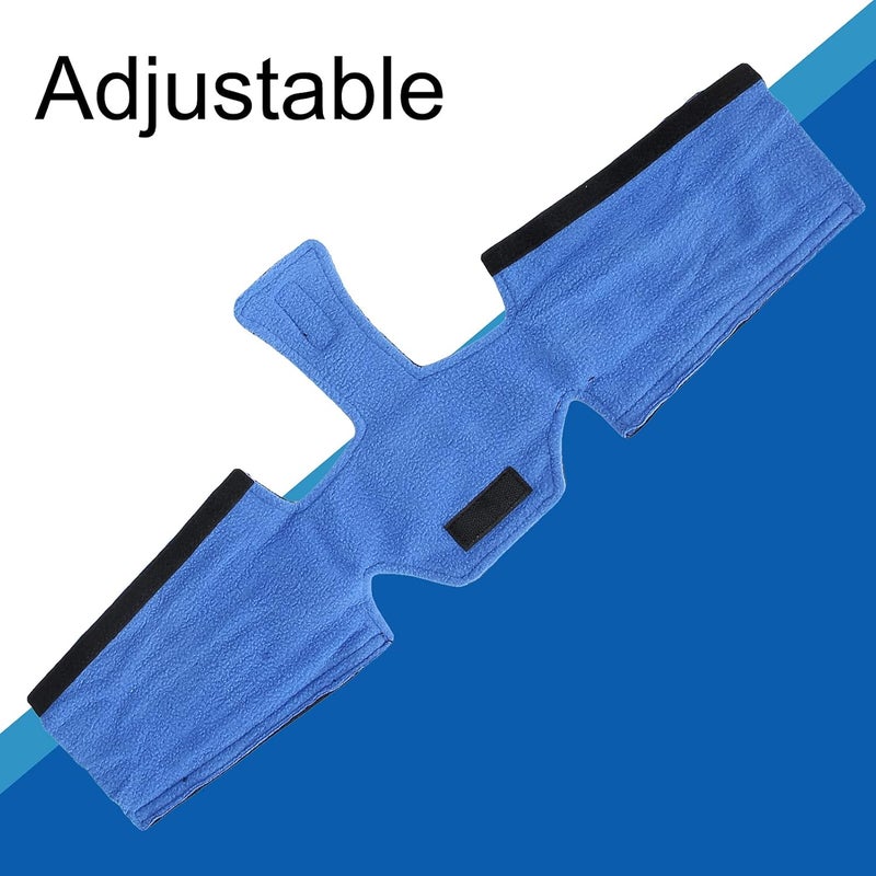 cheekyglo Cpap Head Strap Neck Pads Headgear Strap Covers Accessory Fit for Resmed Airfit f20 p10 /Airtouch Impresa Replacement for Respironics Headgear for Nasal Mask Strap for CPAP Machine - Image 4