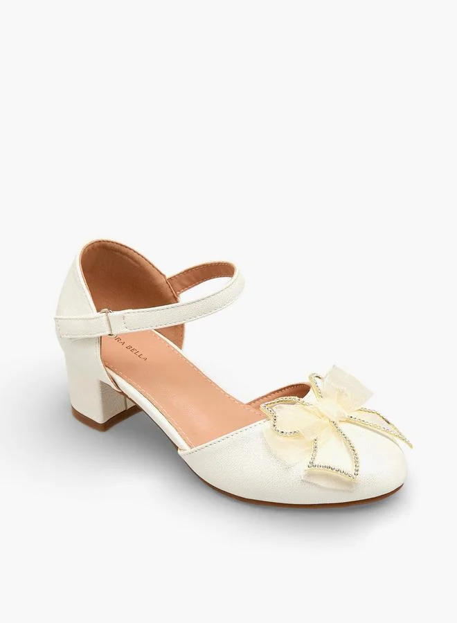 Flora Bella By Shoexpress Girls Block Heel Shoes