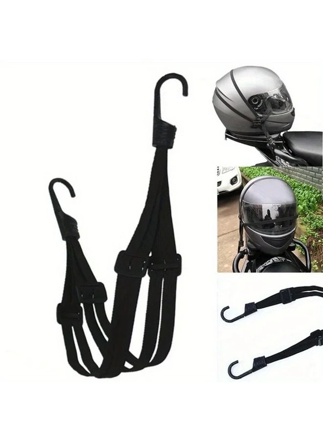 35.43 Inch Motorcycle Luggage Belt High Strength Retractable Elastic Rope With Protective Net - Image 3