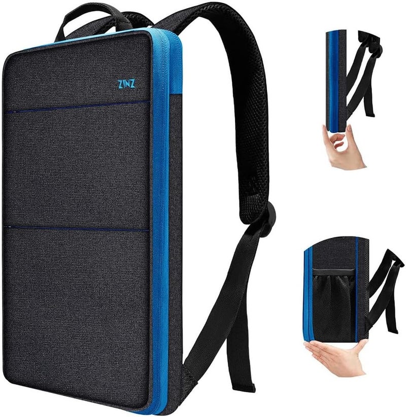 ZINZ Slim & Expandable Laptop Backpack 15 15.6 16 Inch Case, Water Resistant Travel Backpack Compatible with MacBook Pro/Neo 16" 15", Dell XPS 15 16 and Most 15" 15.6" 16" Notebooks - Image 1