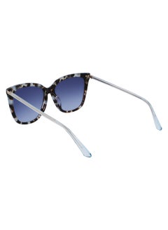 CALVIN KLEIN Full Rim Acetate Modified Rectangle Calvin Klein Sun Ck22532S 5616 (444) Aqua Tortoise  - Image 3