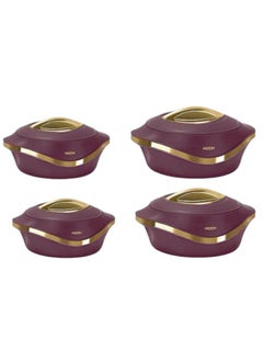 Milton Royal Food Storage Container Set – 4 Pieces in Assorted Sizes (500/1000/1500/2500 ml) – Elegant Design with Premium Thermal Insulation  - Image 4