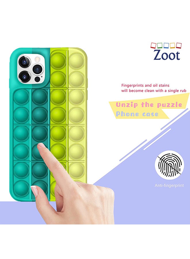 Zoot Push Pop Bubble Fidget Toy Protective Case Cover for iPhone 12 /12 Pro  - 16 Multicolour - Image 2