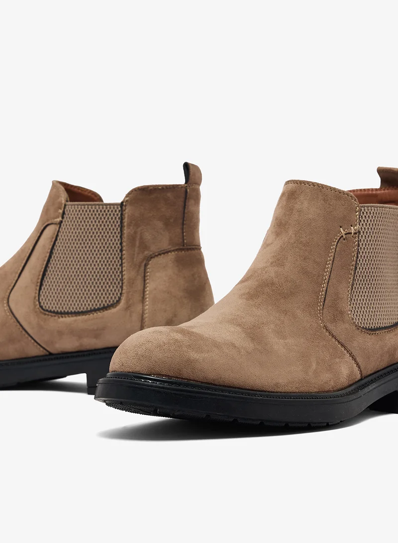Robert Wood  Suede Chelsea Boots for Men | Best Price UAE