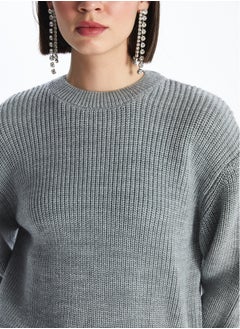 LC WAIKIKI Crew Neck Straight Long Sleeve Women's Knitwear Sweater  - Image 4
