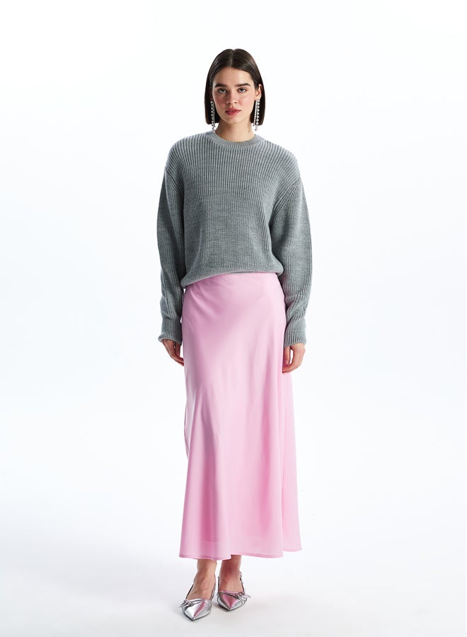 LC WAIKIKI Crew Neck Straight Long Sleeve Women's Knitwear Sweater  - Image 3