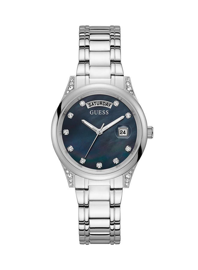 جس ساعة يد من ستانلس ستيل عقارب و مقابض GW0047L1 - Image 1