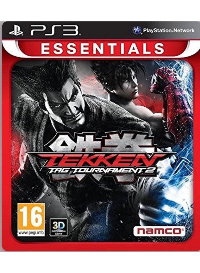 PlayStation Tekken Tag Tournament 2 – Essentials for PlayStation 3 (PS3) | Classic Fighting Game | Tag Team Battles | Arcade-Style Combat | International Version | PEGI 16