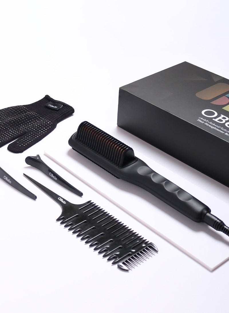 OBelo Hot Air Styler & Thermal Hair Styling Brush with MCH Technology – Heat Protection + Professional Salon Results - Image 1