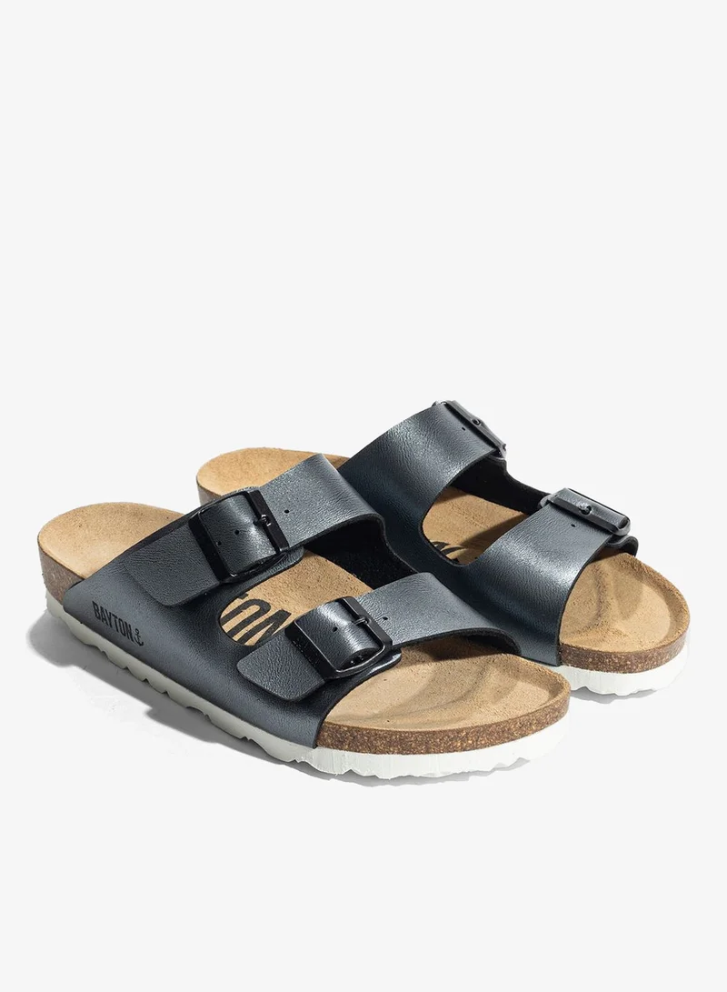 BAYTON Atlas Double Strap Flat Sandals