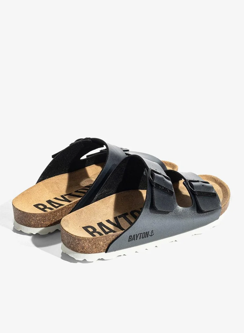 BAYTON  Atlas Double Strap Flat Sandals for Women | Best Price UAE