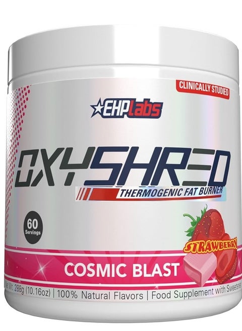 Oxyshred Thermogenic Fat Burner Strawberry Cosmic Blast 60 Servings 288g