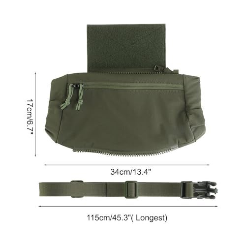 MiOYOOW Tactical Hand Warmer, Foldable Hand Warmer Pouch Molle Warmer Bag with Hook&Loop for Outdoor Winter Hunting Camping Hiking Fishing - Image 2