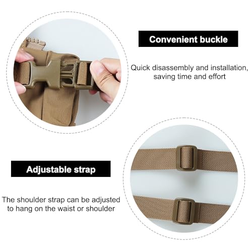 MiOYOOW Tactical Hand Warmer, Foldable Hand Warmer Pouch Molle Warmer Bag with Hook&Loop for Outdoor Winter Hunting Camping Hiking Fishing - Image 3