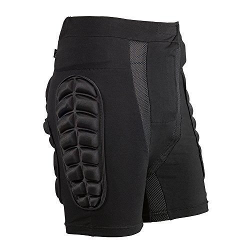TTIO Padded Shorts EVA Protective Gear Soft Breathable Lightweight Sportswear Black - Image 4