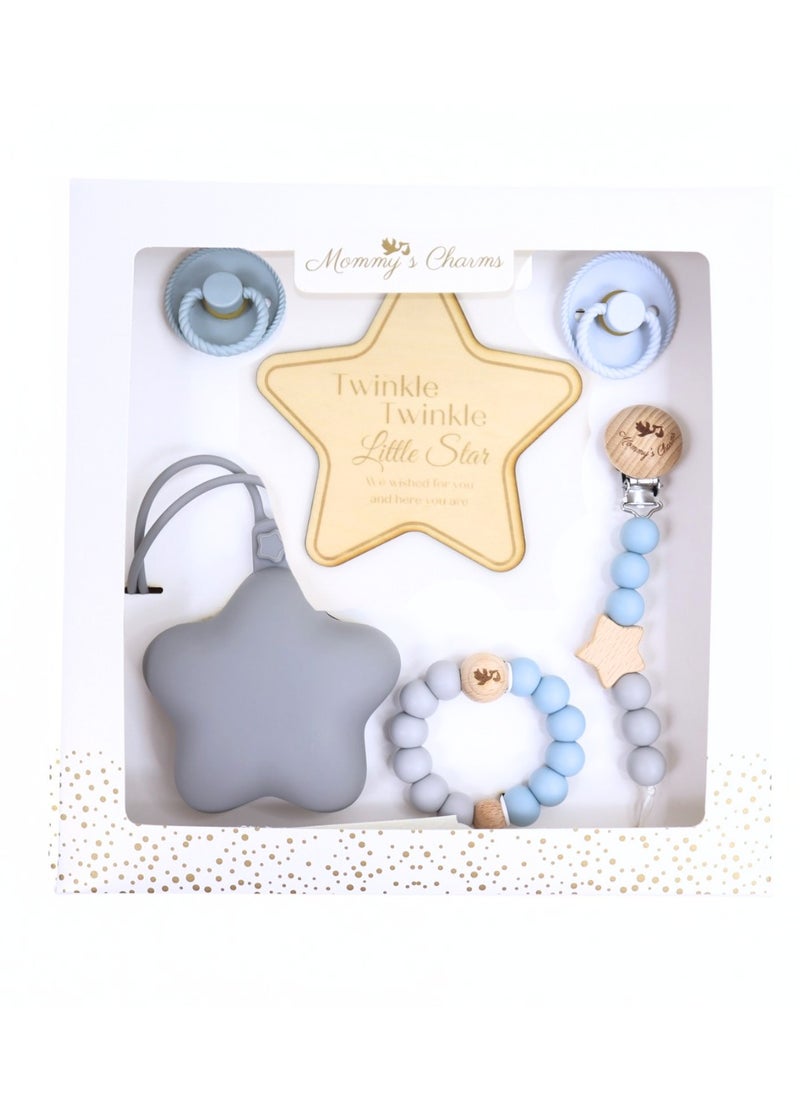 Mommy's Charms Baby Gift Set | Ultimate Pacifier Starter Pack  - Image 1