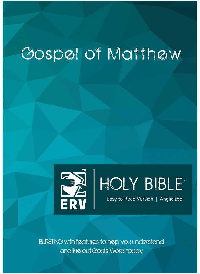 ERV Holy Bible Gospel of Matthew Paperback, Anglicized, (Easy to Read Version): Bursting with Features to Help You Understand and Live Out God's Word Today  - Image 1