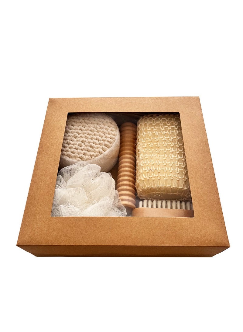 أفضل شراء مجموعة الاستحمام في سبا الفاخرة - 6 قطع الاسترخاء مجموعة الاستحمام ، والعناية الجلدية للتدليك ، والهدايا ، وحزمة رعاية عيد الميلاد - Image 1