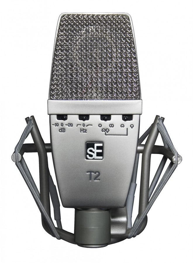 SE ELECTRONICS - T2 Multi Pattern Large Diaphragm Microphone with Titanium Capsule