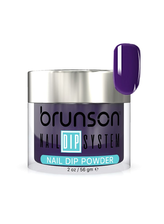 Nail Dip Powder Dip And Buff System Color 56gm, French Nail Art Starter Manicure Salon DIY At Home Odor Free And Long Lasting No Needed Nail Lamp Curing BDK180