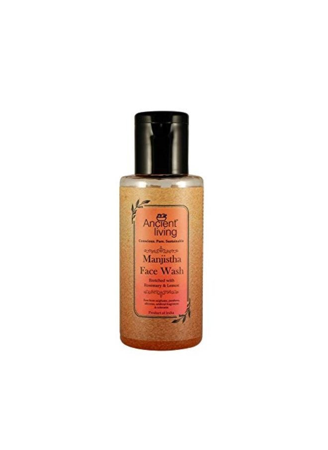 Ancient Living Skin Care Kit - For Clear & Moisturizing Skin - (Manjista Face Wash 100 Ml & Lavender Oatmeal Soap 100 Gm)  - Image 2
