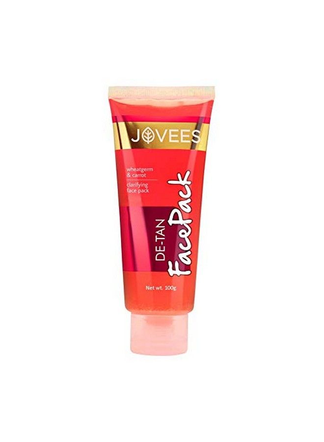 Jovees Wheatgerm & Carrot De Tan Facepack 100Gm - Image 1