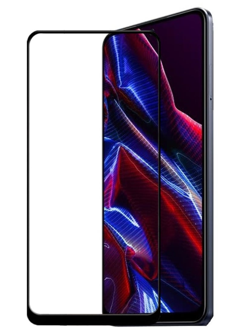 ACLIX Antistatic ESD Dustproof Premium Quality High Definition Tempered Glass Screen Protector Designed For Xiaomi Poco X5 - Image 1